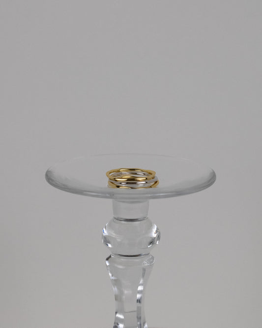 Sterling Silver Rings Stackable, Inele din argint minimaliste