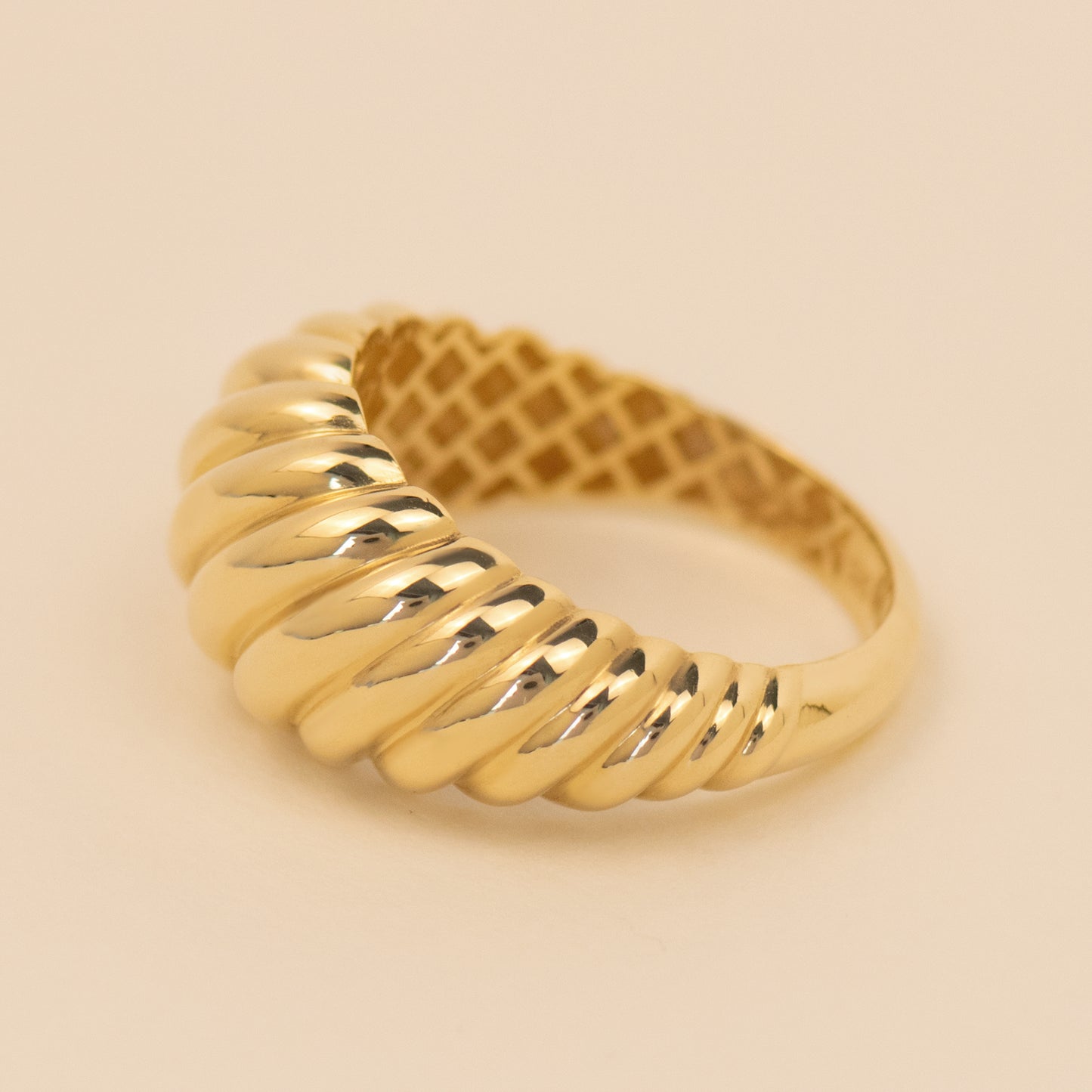 Twisted Dome Ring