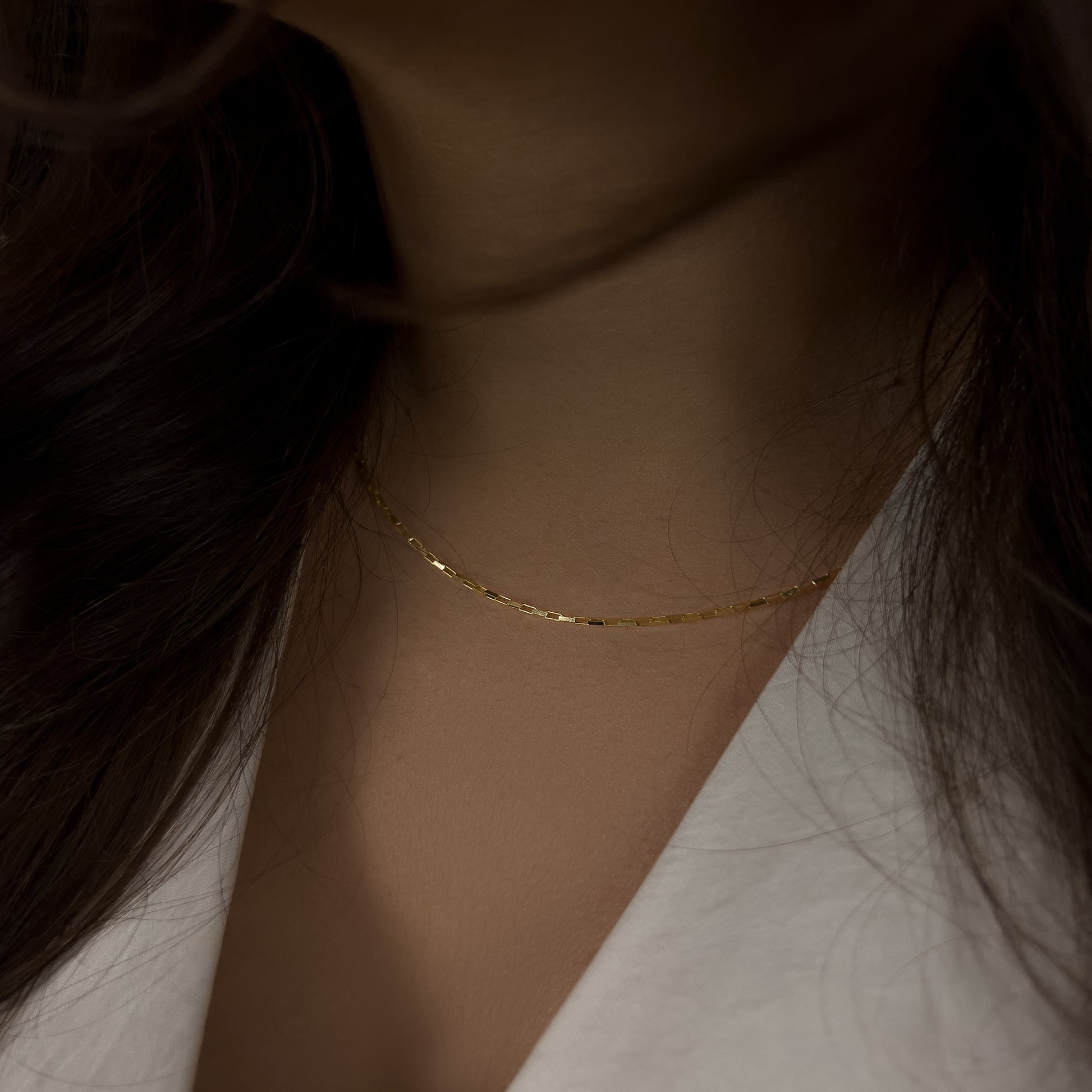 Lant din aur 14K Kiva Elements gold chain